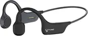 Sky Limit OpenRun Bone Conduction Sports Headphones, Bluetooth Wireless Earphones with Mic, 8H Playtime, Open-Ear Waterproof Headset for Running, Workout, Driving (Cosmic Black)