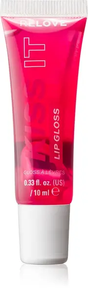 Revolution Relove Kiss It hydrating lip gloss raspberry pink color 10 ml