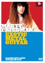 MARTY FRIEDMAN - EXOTIC METAL GUITAR HOT LICKS NEW DVD
