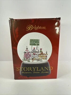 BRIGHTON✨Musical Snow Globe✨ Christmas ✨Storyland✨Let it Snow✨ NIB