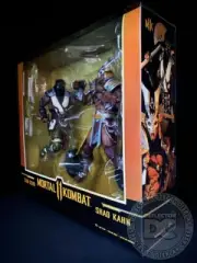 DEFLECTOR DC® Mortal Kombat II 2 Pack Figure DISPLAY CASE