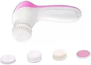 MERRYHAPY Facial Cleansing Brush Electric Face Scrub Deep Pore Cleaning 5 Brush Heads Easy to Use