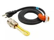 Zerostart 3500022 Engine Block Immersion Heater for Cummins, Paccar, 3/4" NPT...