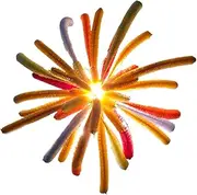 Pipe Cleaners for Crafts | Firework Twist Stick Set | Colorful Firework Glowing Twisting Stick Material Package, Spring Festival Toy for Kids