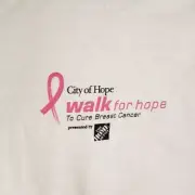 VINTAGE City of Hope (COH) T-Shirt "Walk For Hope"-Home Depot/MAMM-L-Not Worn