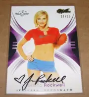 2015 Benchwarmer JESSICA ROCKWELL Signature #51 HOTTIE Auto/25 GENERAL HOSPITAL