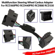 Car Steering Wheel Button Control Simulator Adapter Cable For RCD330 RCD360 PRO