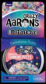 Crazy Aarons Putty 4in Trendsetters Birthstone