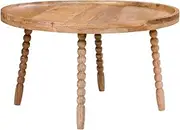 Mango Wood Coffee Table Ø 60 x 35 cm