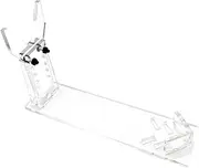 JWQFBC Acrylic Toy Display Stand, Gun Rack, Adjustable Height and Length, Storage Rack, Countertop Display for Study Room, Museums