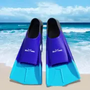 Silicone Scuba Diving Fins Short Adult Snorkel Training Swimming Kids Flippers