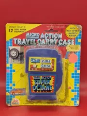 NOS Vintage Funrise Micro Action Vehicles With Super Octane Carry Case