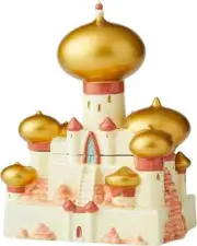 Disney Aladdin 3D Porcelain/Ceramic Cookie Jar - Sultan’s Palace - Brand New