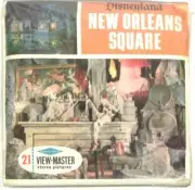 DISNEYLAND NEW ORLEANS SQUARE CARIBBEAN 3d View-Master 3 Reel Packet NEW SEALED