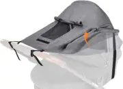Baby Stroller Sun Cover,Baby Carriage Awning, Pram Sunshade, with Viewing Window