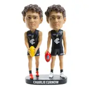 Carlton Blues Charlie Curnow 2022- 2023 Double Coleman Medal AFL Bobblehead Collectible Bobble Head Statue