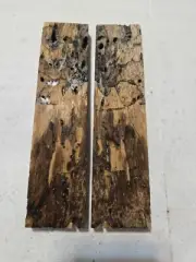 Stabilized Spalted Maple Knife Scales #81