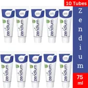 10 Zendium Classic Sensitive Teeth Fluroide Toothpaste Mint Flavor 2.5 oz 75 ml