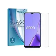 2 Pack MEZON OPPO A9 2020 Clear Tempered Glass Screen Protectors