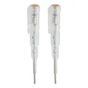 2Pcs 24-250V Electrician Circuit Tester Pen,Responsive Electrical Tester1668