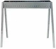 Lisa Canalina Charcoal Skewers and Roasting Skewers - Stainless Steel - Milano 80 cm