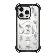 iPhone 16 Pro Bounce Case MagSafe Compatible Skeleton Yoga