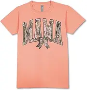 [Simply Southern] Camo Mama - Bow - Adult T-Shirt