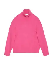 Gucci Logo Tag Turtleneck Sweater S,M Pink