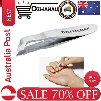 Tweezerman Men'S Mini Hangnail Squeeze Snip Nipper, Silver | Free Shipping | AU