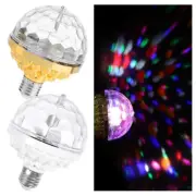 LED Stage Lighting Bulbs RGB Magic Disco Ball Plug in for Home Bar KTV Party E27