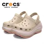 <FZH>CROCS 光輪卡駱馳 女士 MEGA CRUSH CLOG 經典沙灘拖鞋厚底涼鞋沙灘