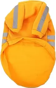 Toddmomy Dog Vests for Medium Dogs Pet Rain Jacket Dog Reflective Strips Dog Blush Pet Raincoat for Outdoor Activities Pet Raincoat for Small Dogs Dog Rain Jacket Clothes Pets Orange