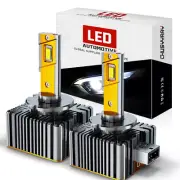2X LED Headlight Bulbs 180W D1S D1R HID Replace Xenon Super White Conversion Kit (for: Porsche)