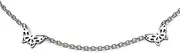[JewelryWeb] Stainless Steel Spring-Ring Polished Butterfly Angel Wings Charms With 1inch Extension Anklet 9.5mm Wide - 25 Centimeters