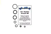 War Machine Assault 80 Regulator Paintball O-ring Oring Kit x 2 rebuilds / kits