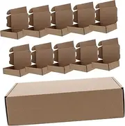 DOITOOL 25pcs Flat Shipping Boxes Packing Holders for Easy Assembly and Safe for Storage and Transporting Items