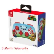 HORI Official HORIPAD Mini Wired Controller for Nintendo Switch Super Mario