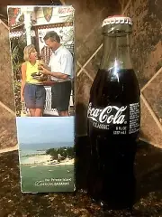 Vtg 1997 Coca Cola Coke Royal Caribbean Enchantment of Seas Commemorative Bottle