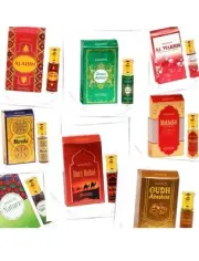 8 X AMANZI - Arabic Collection - Attar 6 ml Pack Of 8 Fast Shipping