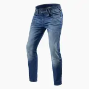 Jeans Carlin SK Mid Blue Used Motorcycle Jeans