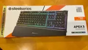 Apex 3 RGB Gaming Keyboard – 10-Zone RGB Illumination – IP32 Water Resistant