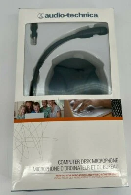 Audio-Technica ATR4750 3.5mm Omnidirectional Condenser Microphone For Podcasting