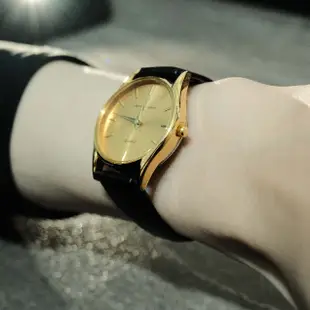 【現貨】Valentino coupeau 手錶 高級腕錶 黑金 皮質 二手 九成新