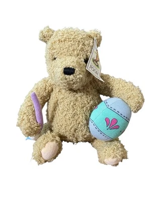 Gund Classic Pooh Plush Easter Paintbrush Easter Egg New With Tags