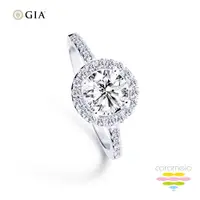 在飛比找ETMall東森購物網優惠-彩糖鑽工坊 GIA鑽石 50分 D/VS2 鑽石戒指 3EX