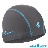 在飛比找momo購物網優惠-【俄羅斯MADWAVE】成人萊卡彈性泳帽(ERGOFIT)