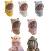 Winter Warm Spaceship Hats Thick Spaceship Winter Caps Windproof Hats Neck Scarf