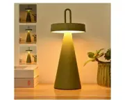 Rislg Rechargeable Lantern Portable LED Desklamp Desk Lamp Light Green 300mah