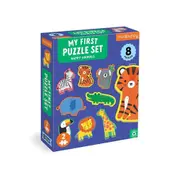Mudpuppy My First Kids 8 Jigsaw Puzzle Toy Set 10x15cm Happy Animals 0+