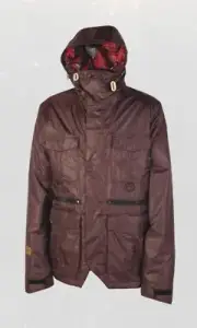 L1 Sham Insulated Snowboard Jacket, Men's Extra Large XL, Opium Burgundy New